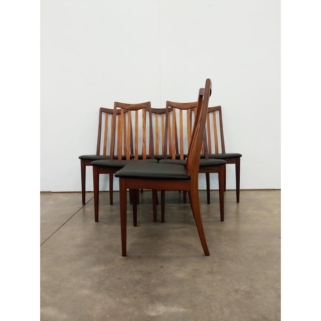 1960s Set of 6 Vintage Mid Century Modern Dining Chairs by G Plan For Sale - Image 5 of 18