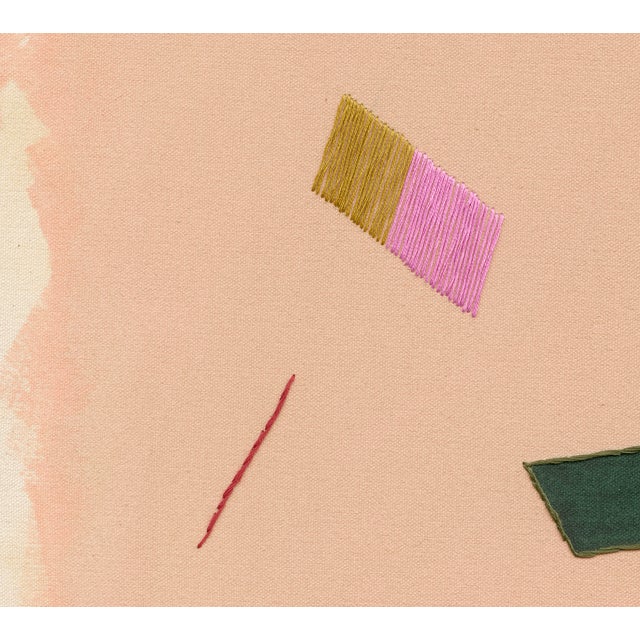 Blush Confetti' Fine Art Print by Emily Keating Snyder Print itself is 20 x 16 in. and framed in a light wood frame with...