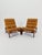 Mid-Century Armchairs in Leather and Walnut Wood, Sweden, 1960s For Sale - Image 4 of 11