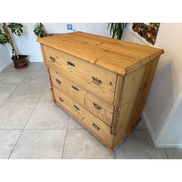 Antique Biedermeier Chest of Drawers For Sale - Image 9 of 18