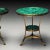 Louis XVI Style, Jeweled Gueridons, Malachite, Bronze, France, 20th C. Elevate your interior with this exquisite pair of...