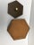 Mid 20th Century Vintage Mid Century Modern Faux Wood Hexagon Box With Lid For Sale - Image 5 of 13