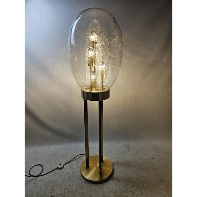 Very rare model with this oval glass sphere. Usually there is a round sphere, the so-called Sputnik model. This one has...