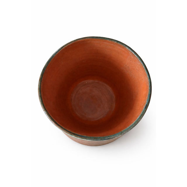 Ceramic Cache Pot Plant Holder by Rayon Albisola, Italy, 1950s For Sale - Image 4 of 9