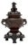 Chinese Patinated Bronze Tripod Censer For Sale