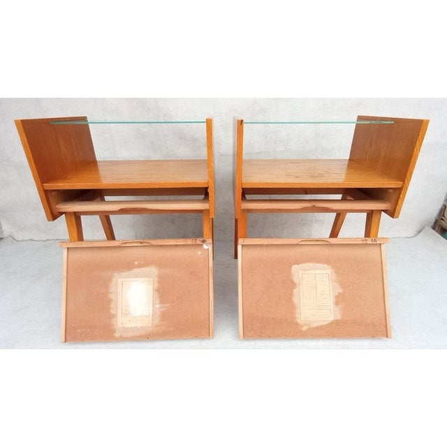 Danish Style Bedside Tables by František Jirák, 1960s, Set of 2 For Sale - Image 11 of 16