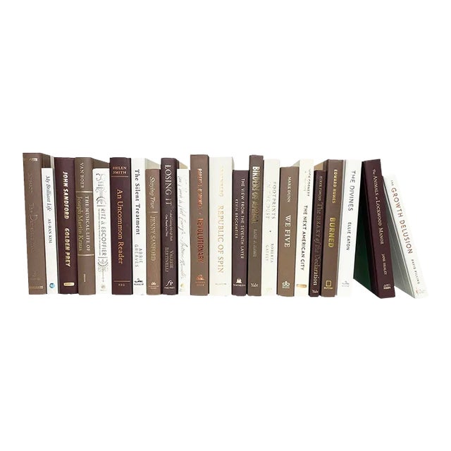 Decorative Books - S'more Books - Brown Books By The Foot For Sale