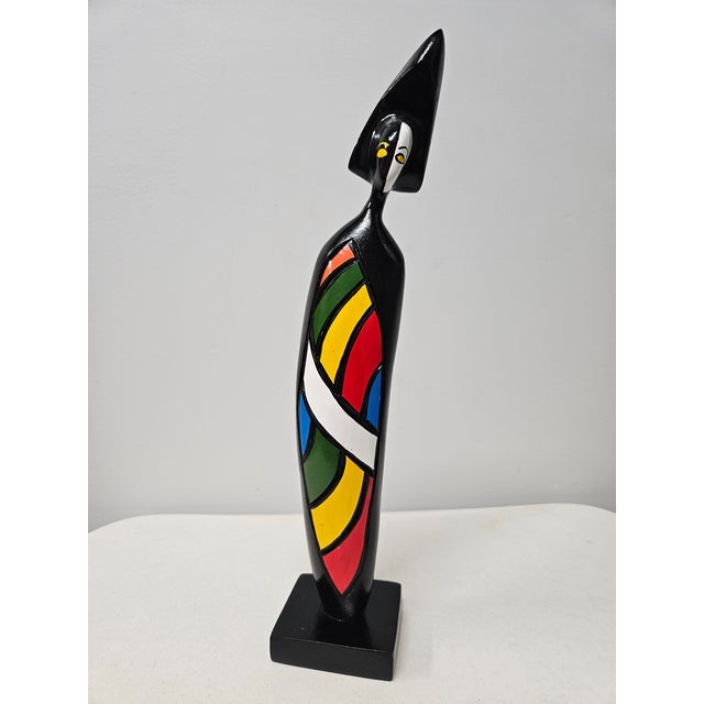Late 20th Century Domingo Gomez Modern Impressionist Wood Sculpture For Sale - Image 5 of 16
