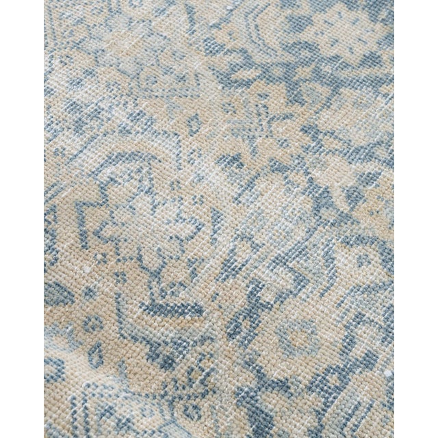 Vintage Circa 1940 Lightly Distressed Tabriz Rug 7'7 X 10'8 For Sale - Image 4 of 13