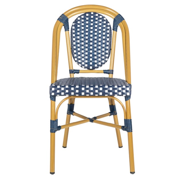 Inspired by thecafé scene, this set of stackable bistro chairs adds a ultra chic touch to your patio or deck. Crafted of...