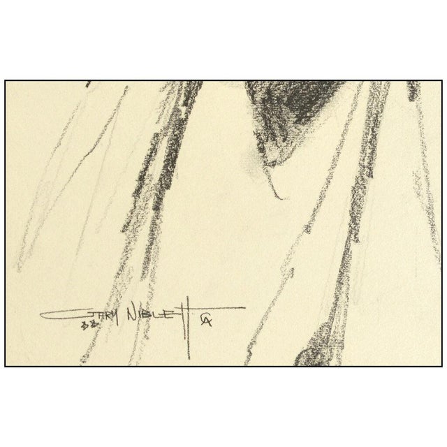 Realism Mid 20th Century Thinking Back, Gary Niblett For Sale - Image 3 of 4