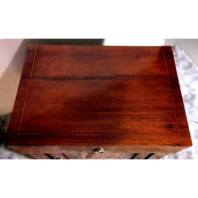 Late 19th Century Biedermeier Style Small Italian Cabinet For Sale - Image 10 of 13