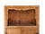 1960s Vintage Light Brown Open Display Alcove Storage Cabinet For Sale - Image 5 of 13