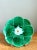 Victorian Vintage Majolica Lily Pad Plate For Sale - Image 3 of 12