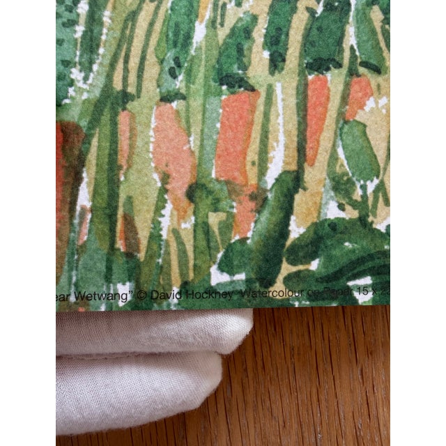 2020s David Hockney, Road and Trees Near Wetwang, Copyright David Hockney, Printed in UK Reproduction For Sale - Image 5 of 16