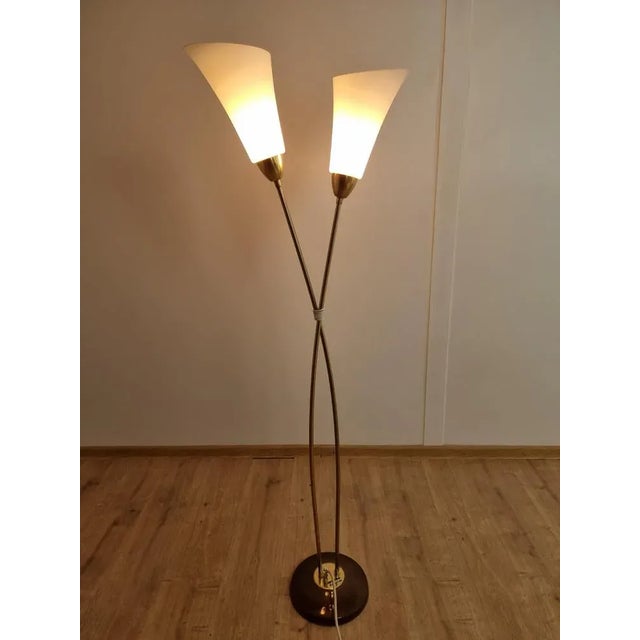 Floor Lamp by Stone Senov for Kamenický Šenov, in Very Good conditions. Designed 1960 to 1969 This piece has an...