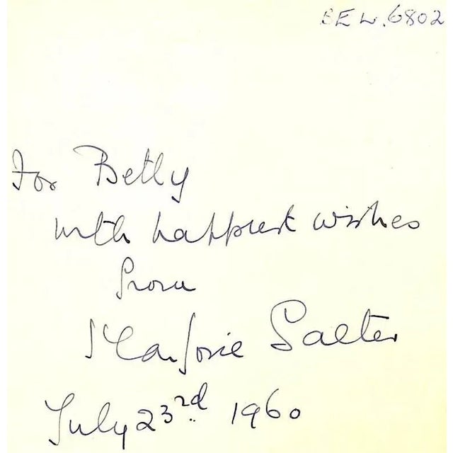 "Delightful Food" 1957 Salter, Marjorie & Whitney, Adrianne Allen (Inscribed) For Sale - Image 4 of 9