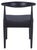 Lionel Retro Dining Chair - Black, Set of 2 For Sale - Image 9 of 9