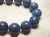 Contemporary Lapis Lazuli Necklace With Vintage Crystal Clasp, 18" For Sale - Image 3 of 8