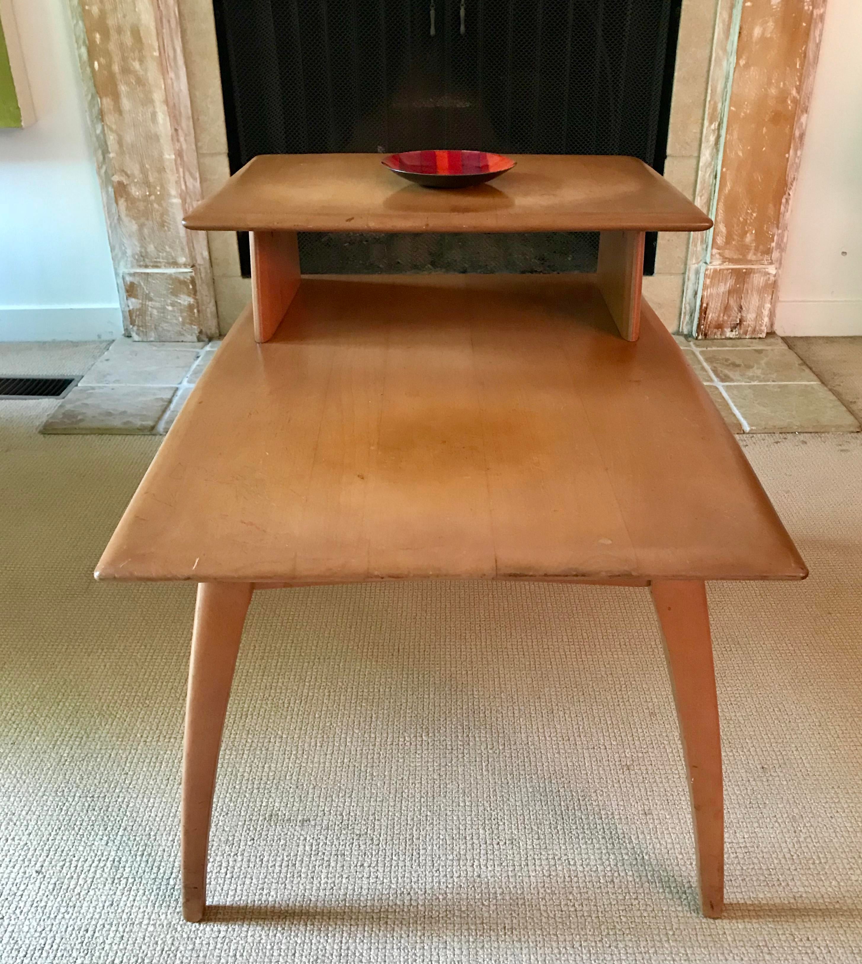 heywood wakefield lamp table
