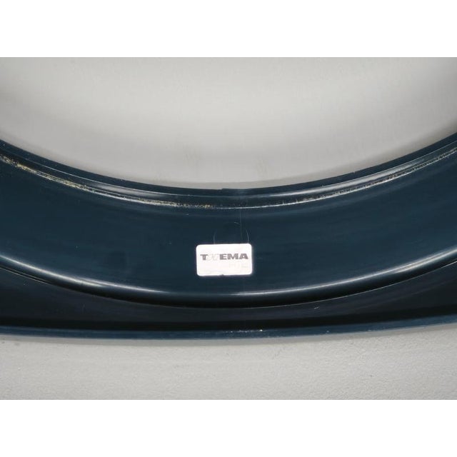 Metal Italian Space Age Illuminated Mirror by Thema, 1970s For Sale - Image 7 of 10