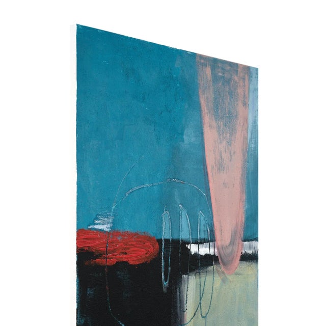 “Il Desiderio Espresso “ Italian Mid-Century Painting For Sale - Image 4 of 9