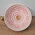 Contemporary Pink and White Bathroom Wash Basin with Brass Drain For Sale - Image 4 of 9