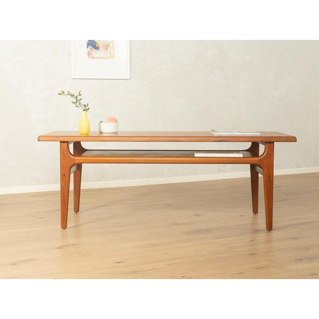 1960s Coffee Table by Niels Bach A/S. Accomplished design: perfect proportions and evident attention to detail. High-...