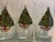 1980s Vintage Christmas Tree Tumbler Glasses, a Set of 4 For Sale - Image 5 of 9