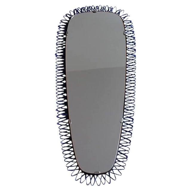 Mid-Century Mirror, Italy, 1950s For Sale