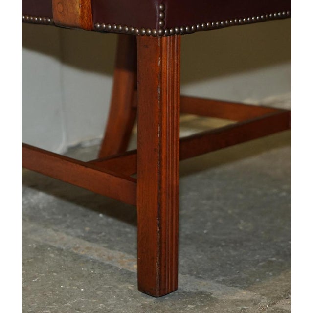 Leather Spencer House Desk Chair For Sale - Image 12 of 18