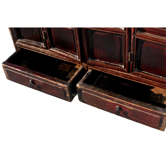 Antique Mirrored Vanity Kang Chest For Sale - Image 11 of 12