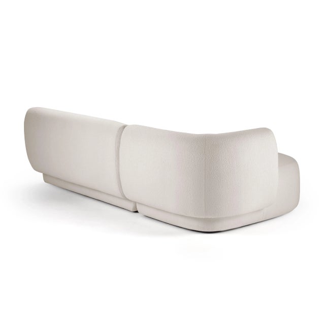 Contemporary Set of Hug Modular Fabric Sofa by Ferrianisbolgi For Sale - Image 3 of 6