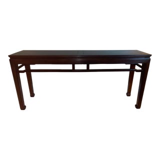 1980s Vintage Henredon Ming Style Console Table For Sale