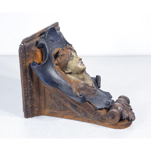 Sculpted Terracotta Shelf, 1800s For Sale - Image 13 of 18