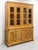 French armoire vitrine bookcase of the Louis Philippe period Glass, chestnut & iron. The glass is the original, you can...