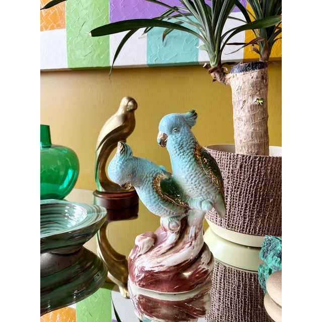 1970s Palm Regency Brass Parrot For Sale - Image 4 of 12