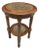 Mahogany Two-Tier Accent Table For Sale