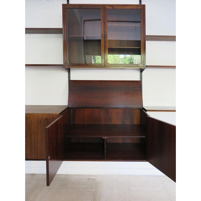 Black Scandinavian Bookcase by Kai Kristiansen for FM Møbler, Denmark, 1960s For Sale - Image 8 of 18