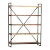 Reclaimed Wood & Iron Shelf For Sale