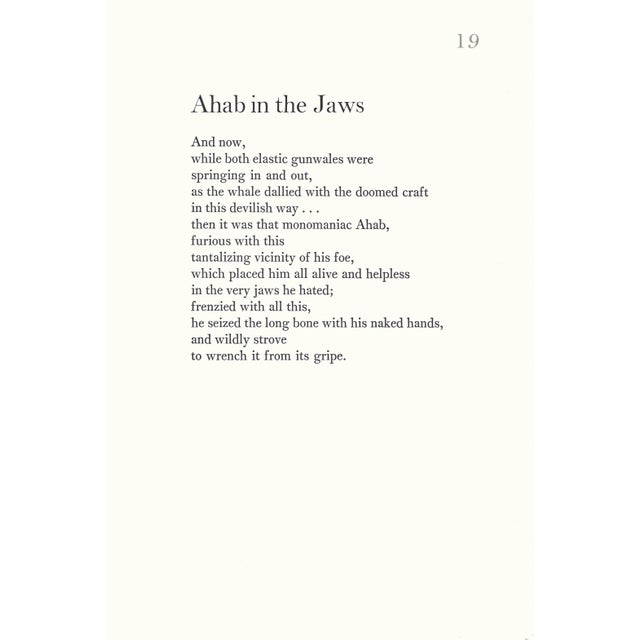 1968 "Moby Dick" Lithograph by Benton Spruance "Ahab in the Jaws" For Sale - Image 4 of 6