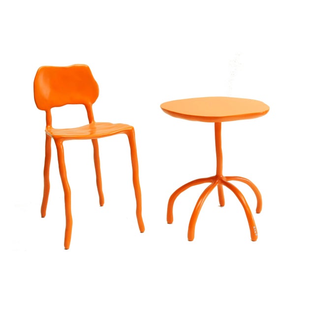 Clay Side Table by Maarten Baas , in New conditions. Designed from 2000 Signed by Maker,Imprinted by Maker