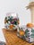 Handcrafted Italian Majolica Ceramic Jar with Fruit Relief Decoration, 30s, 1930s For Sale - Image 6 of 18