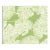 Sample - Schumacher Del Coco Fabric in Leaf For Sale