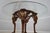 Griffin Carved Base Glass Top Dining Room or Center Table For Sale - Image 4 of 11