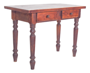 Portuguese Rustic Pine Kitchen Dining Table, 1950