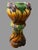 Early 20th Century Roseville Blended Majolica Jardiniere & Pedestal Planter Vase For Sale - Image 12 of 12