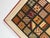 1970s Vintage Geometric Hand Embroidered Needlepoint Textile Wall Art, Framed For Sale - Image 11 of 12