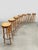 Country of origin: France. Period: 1970. Is this set of 7 stools exactly what you are looking for? Ideal for your home bar...