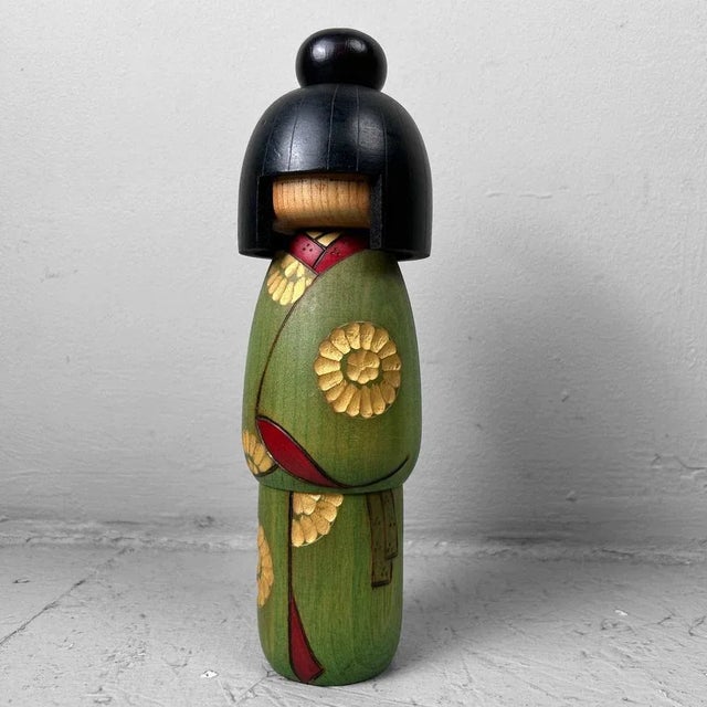 Vintage Sosaku Kokeshi by Kazuo Takamizawa, Japan, 1960s For Sale - Image 4 of 7